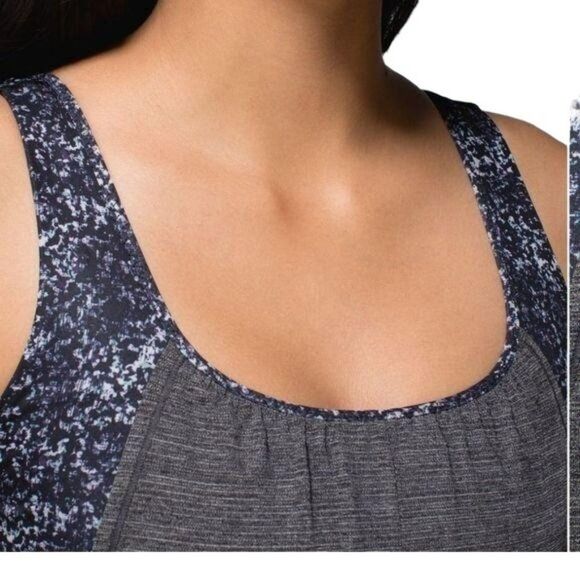 Lululemon Atletica Womens Tank Grey S Run Times Active Top - Picture 3 of 4